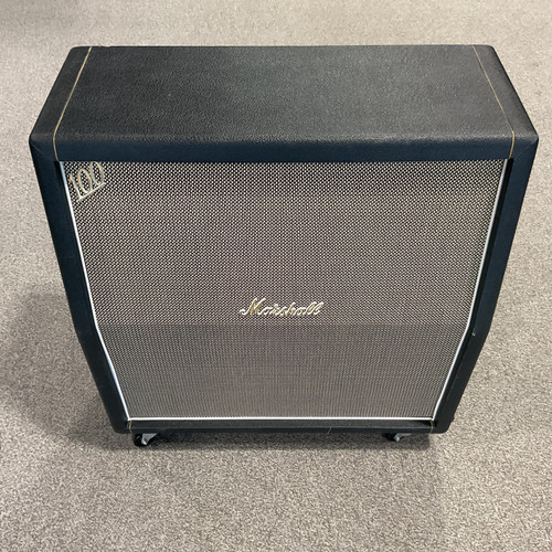 Vist Large View of Product Image Which is Used MARSHALL 1960AHW 4X12 HANDWIRED ANGLED GUITAR SPEAKER CABINET