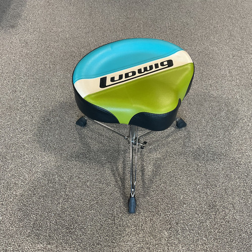 Vist Large View of Product Image Which is Used LUDWIG ATLAS CLASSIC SADDLE DRUM THRONE