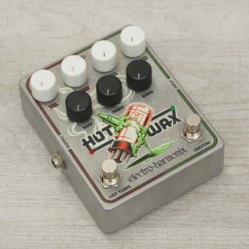 Vist Large View of Product Image Which is Used Electro Harmonix Hot Wax Overdrive Pedal