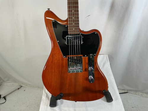 Vist Large View of Product Image Which is Used Squier OFFSET TELE SH MOC Offset Double Cutaway Electric Guitar Wood 6-String