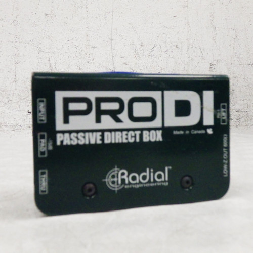 Vist Large View of Product Image Which is Used Radial PASSIVE PRO DI Pro Sound Product