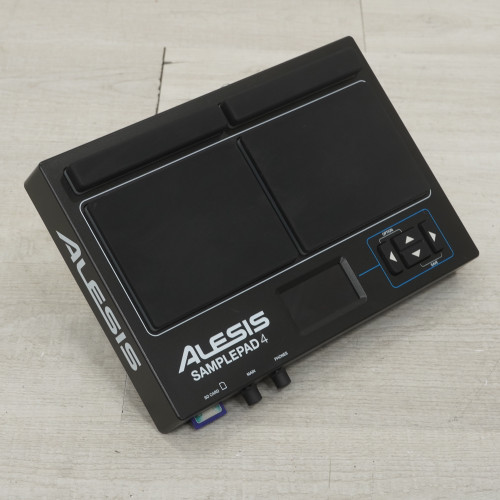 Vist Large View of Product Image Which is Used Alesis Sample Pad 4 Electronic Pad Kit