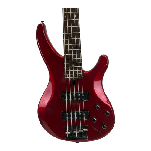 Vist Large View of Product Image Which is Used Yamaha TRBX305 Bass Guitar Red 5-String