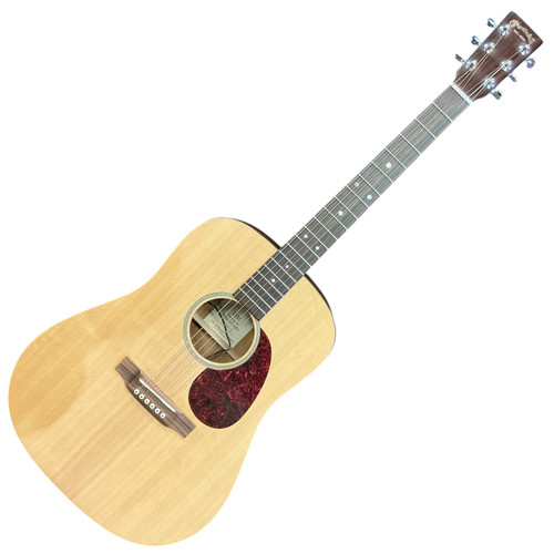 Vist Large View of Product Image Which is Used Martin DM MAHOGANY DREADNAUGHT W LR BAGGS PU Solid Top Acoustic Guitar Wood