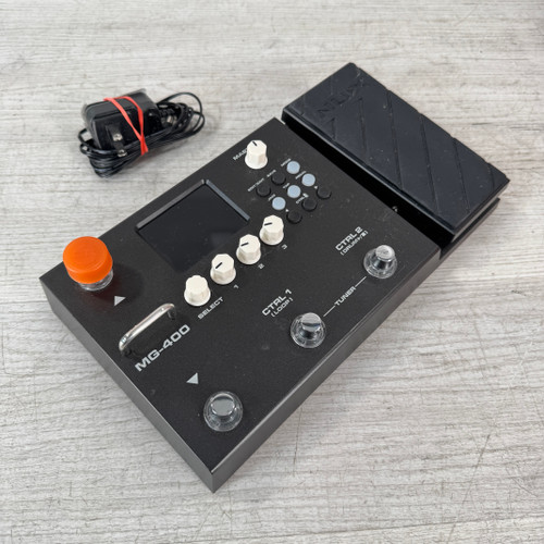 Vist Large View of Product Image Which is Used NUX MG-400 - Amp Modeler and Guitar Effects Processor