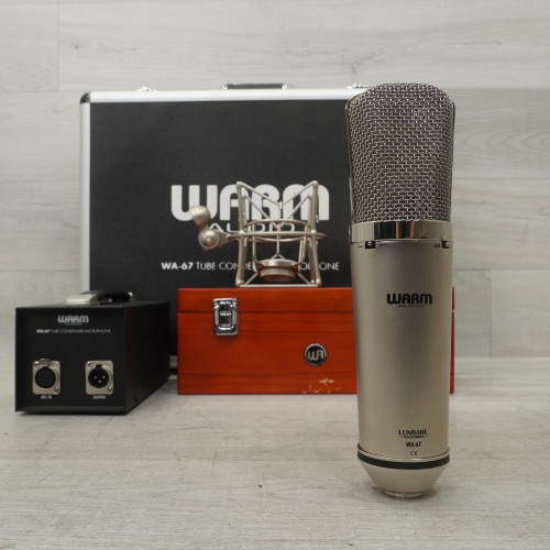 Vist Large View of Product Image Which is Used Warm Audio WA-67 Condenser Microphone With All