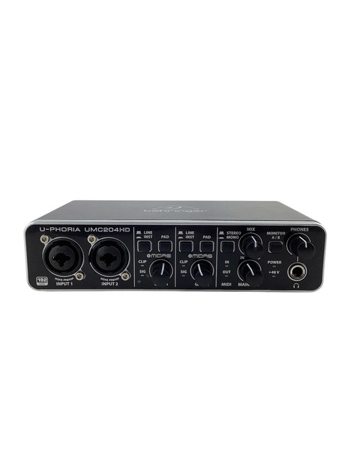 Vist Large View of Product Image Which is Used Behringer U-PHORIA UMC204HD Computer Interface 
