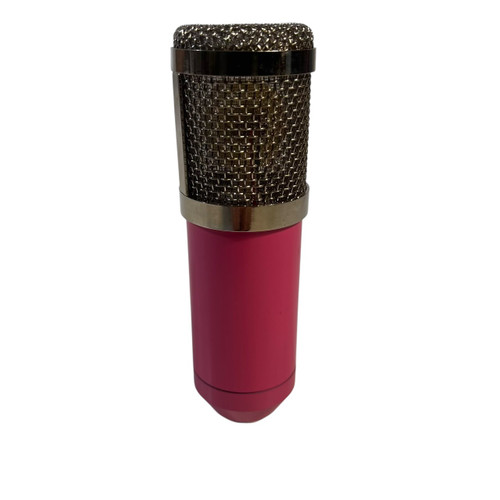 Vist Large View of Product Image Which is Used Brandless Pink Condenser Microphone