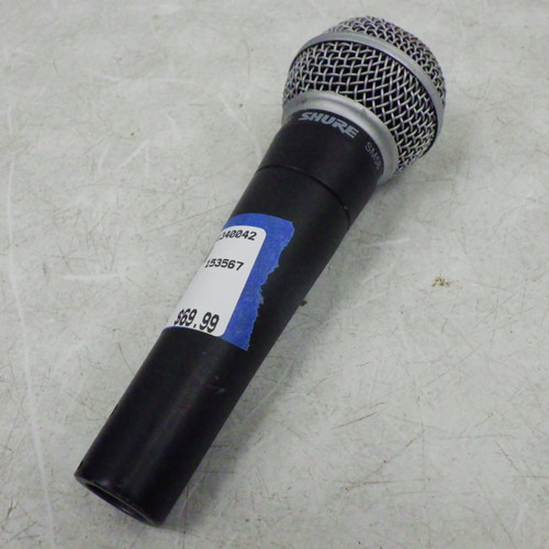 Vist Large View of Product Image Which is Used Shure SM58 Dynamic Microphone