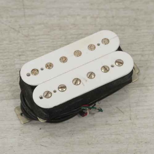 Vist Large View of Product Image Which is Used Seymour Duncan SH-1N 59 White Neck 7.43k Guitar Pickup