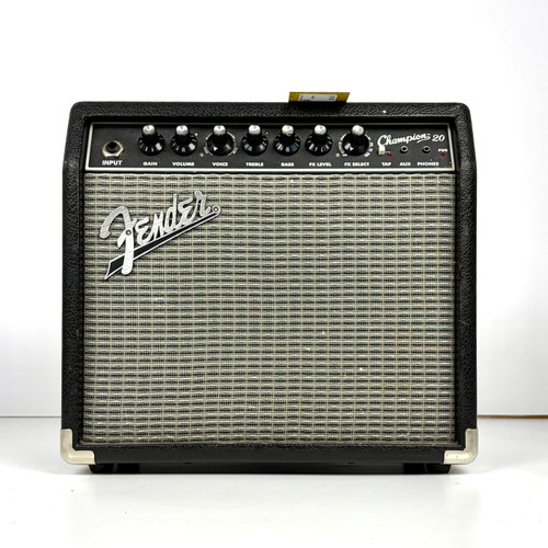 Vist Large View of Product Image Which is Used Fender Champion 20 Solid State Amplifier 1 x 8