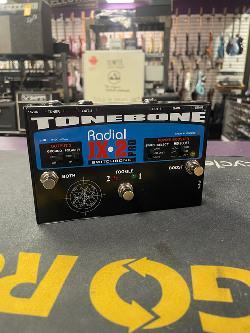 Vist Large View of Product Image Which is Used Radial Engineering TONEBONE JX-2 SWITCHBONE ABY A/B/Y Switch