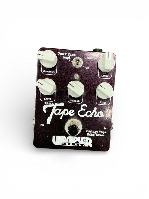 Vist Large View of Product Image Which is Used Wampler FAUX TAPE ECHO Delay Pedal