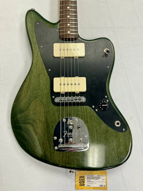 Vist Large View of Product Image Which is Used Fender JAZZMASTER Electric Guitar Green 6-String