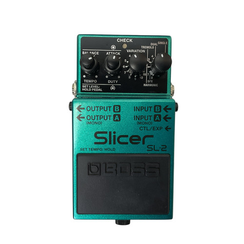 Vist Large View of Product Image Which is Used Boss SL-2 SLICER Tremolo Pedal