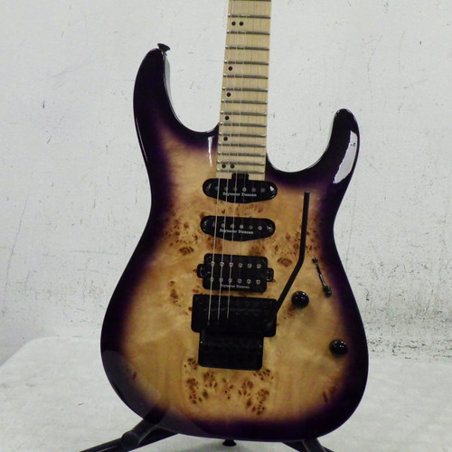 Vist Large View of Product Image Which is Used Charvel Pro Mod Dk24 Hss Super S Electric Guitar Purple 6-String