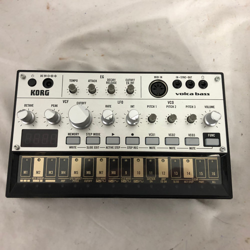 Vist Large View of Product Image Which is Used Korg VOLCA BASS Compact Synthesizer Compact