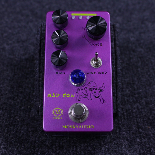 Vist Large View of Product Image Which is Used Mosky Audio Technology MAD COW Overdrive Pedal