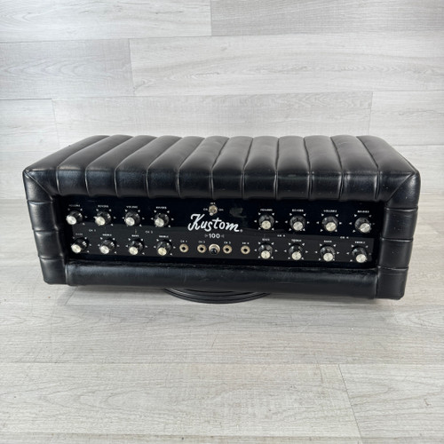 Vist Large View of Product Image Which is Used Kustom Vintage K100B-5 Powered Amplifier Head