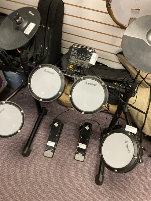 Vist Large View of Product Image Which is Used DONNER DED-80 Electronic Drum Kit