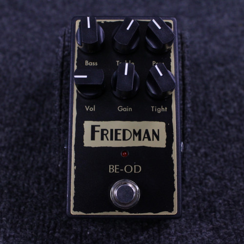 Vist Large View of Product Image Which is Used Friedman BE-OD Overdrive Pedal