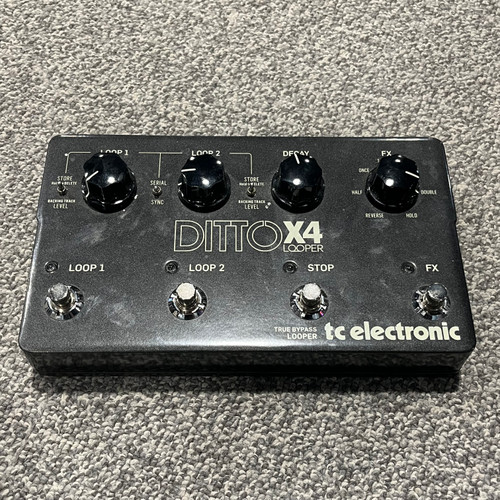 Vist Large View of Product Image Which is Used TC ELECTRONIC DITTO X4 Guitar Looper Pedal