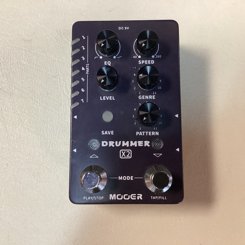 Vist Large View of Product Image Which is Used Mooer DRUMMER X2 Looper Pedal