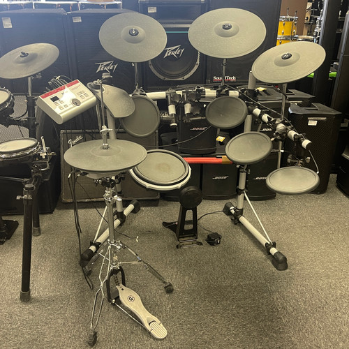 Vist Large View of Product Image Which is Used - Yamaha DTXPRESS IV W/ AC/HI HAT STAND - Electronic Drum Kit