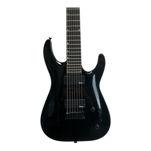 Vist Large View of Product Image Which is Used Jackson JS22-7 Super S Electric Guitar Black 7-String