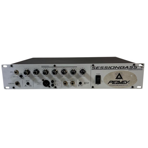 Vist Large View of Product Image Which is Peavey Session Bass Head – Solid State Bass Amplifier Head