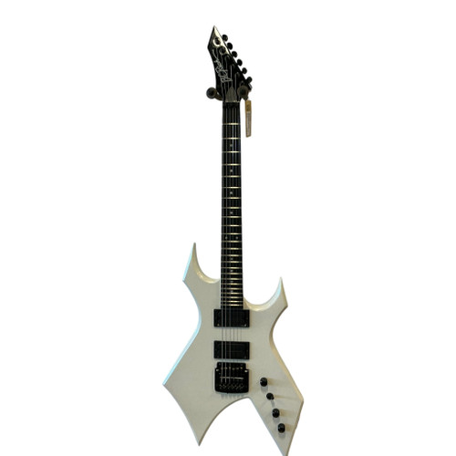 Vist Large View of Product Image Which is Used BC Rich WARLOCK LEGACY W/KAHLER Modern Metal Electric Guitar White 6-String