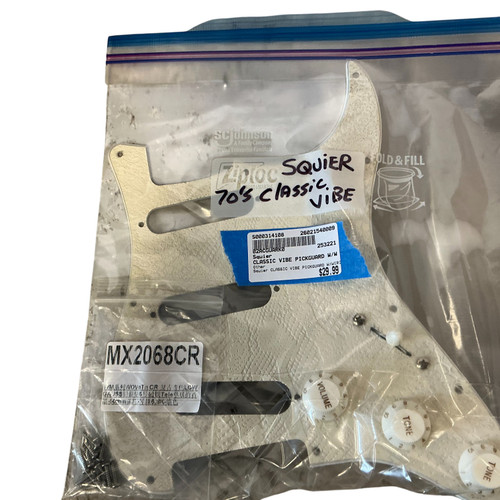 Vist Large View of Product Image Which is Used Squier CLASSIC VIBE PICKGUARD W/WIRING Guitar Hardware