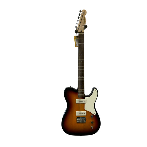 Vist Large View of Product Image Which is Used Squier Paranormal Cabronita Baritone Telecaster Electric Guitar Sunburst 6-String