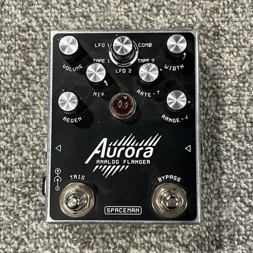Vist Large View of Product Image Which is Used SPACEMAN EFFECTS AURORA ANALOG FLANGER Guitar Pedal