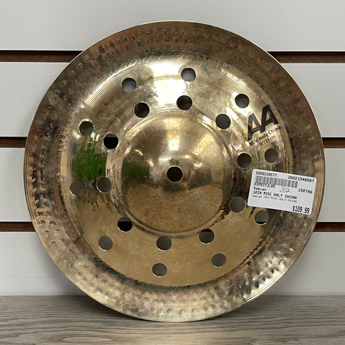 Vist Large View of Product Image Which is Used - Sabian 10IN MINI HOLY CHINA - China Cymbal 10"