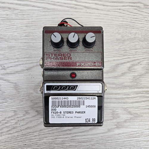 Vist Large View of Product Image Which is Used DOD FX20-B Stereo Phaser Pedal