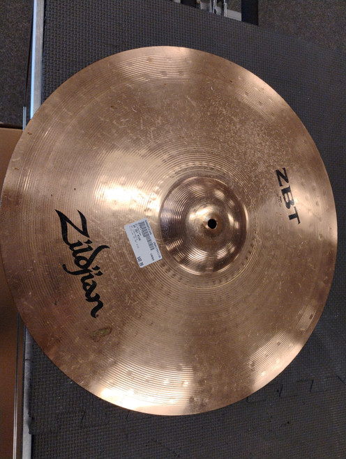 Vist Large View of Product Image Which is Used Zildjian 20 ZBT RIDE Cymbal 20"