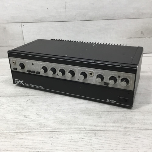 Vist Large View of Product Image Which is Used Gallien Krueger 800RB 300/100w BI Amp Bass Amplifier Head