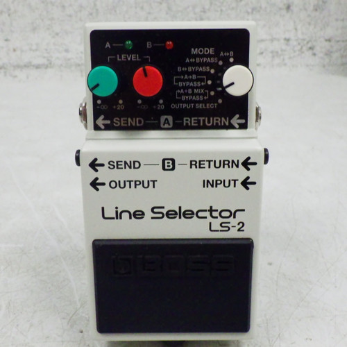 Vist Large View of Product Image Which is Used Boss Ls-2 Line Selector A/b/y Switch