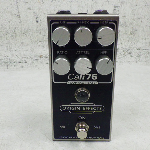 Vist Large View of Product Image Which is Used Origin Effects Cali 76 Compact Bass Compressor Pedal