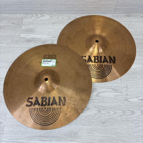 Vist Large View of Product Image Which is Used Sabian B8 14 HI HATS Hi Hat Cymbals 14"