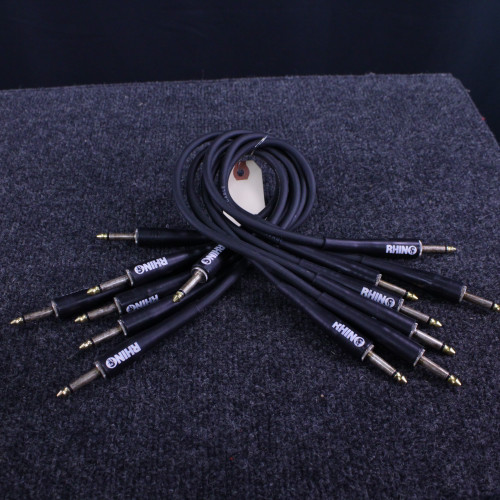 Vist Large View of Product Image Which is Used Rhino PEDAL CABLES 1FT LONG SET OF 7 Instrument Cable