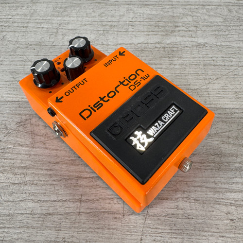 Vist Large View of Product Image Which is Used Boss DS-1W - Waza Craft Distortion Pedal