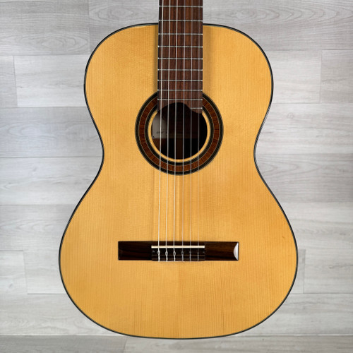 Vist Large View of Product Image Which is Used Bartolex 101/S Classical Nylon String Acoustic Guitar - Natural - Case Included