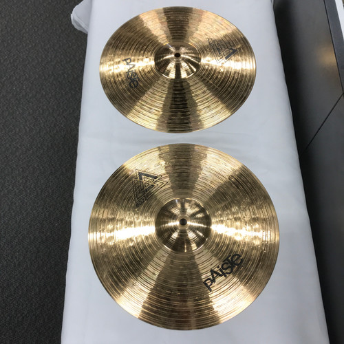 Vist Large View of Product Image Which is Used Paiste 14 802 PLUS HI-HATS Hi Hat Cymbals 14"