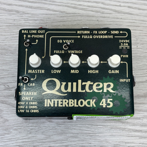 Vist Large View of Product Image Which is Used Quilter INTERBLOCK 45 Amp Modeling Pedal