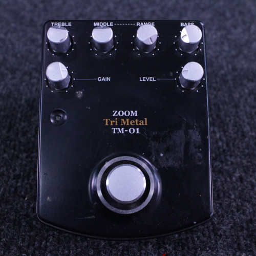 Vist Large View of Product Image Which is Used Zoom TM-01 TRI METAL Distortion Pedal