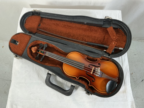 Vist Large View of Product Image Which is Used Suzuki 1/16 STRAD COPY VIOLIN JAPAN Violin 1/16 Size