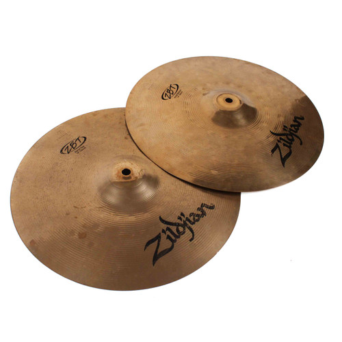 Vist Large View of Product Image Which is Used Zildjian ZBT HI HATS 14 Hi Hat Cymbals 14"