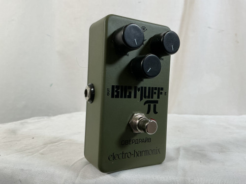 Vist Large View of Product Image Which is Used Electro Harmonix (E/H) GREEN RUSSIAN BIG MUFF PI Fuzz Pedal